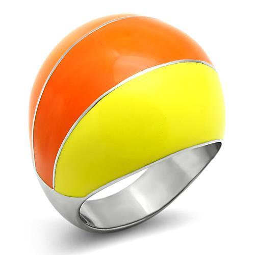 JCE257 High polished (no plating) Stainless Steel Ring with No Stone